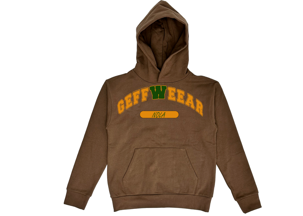 Geffweear Chocolate 'NOLA'  Hoodie