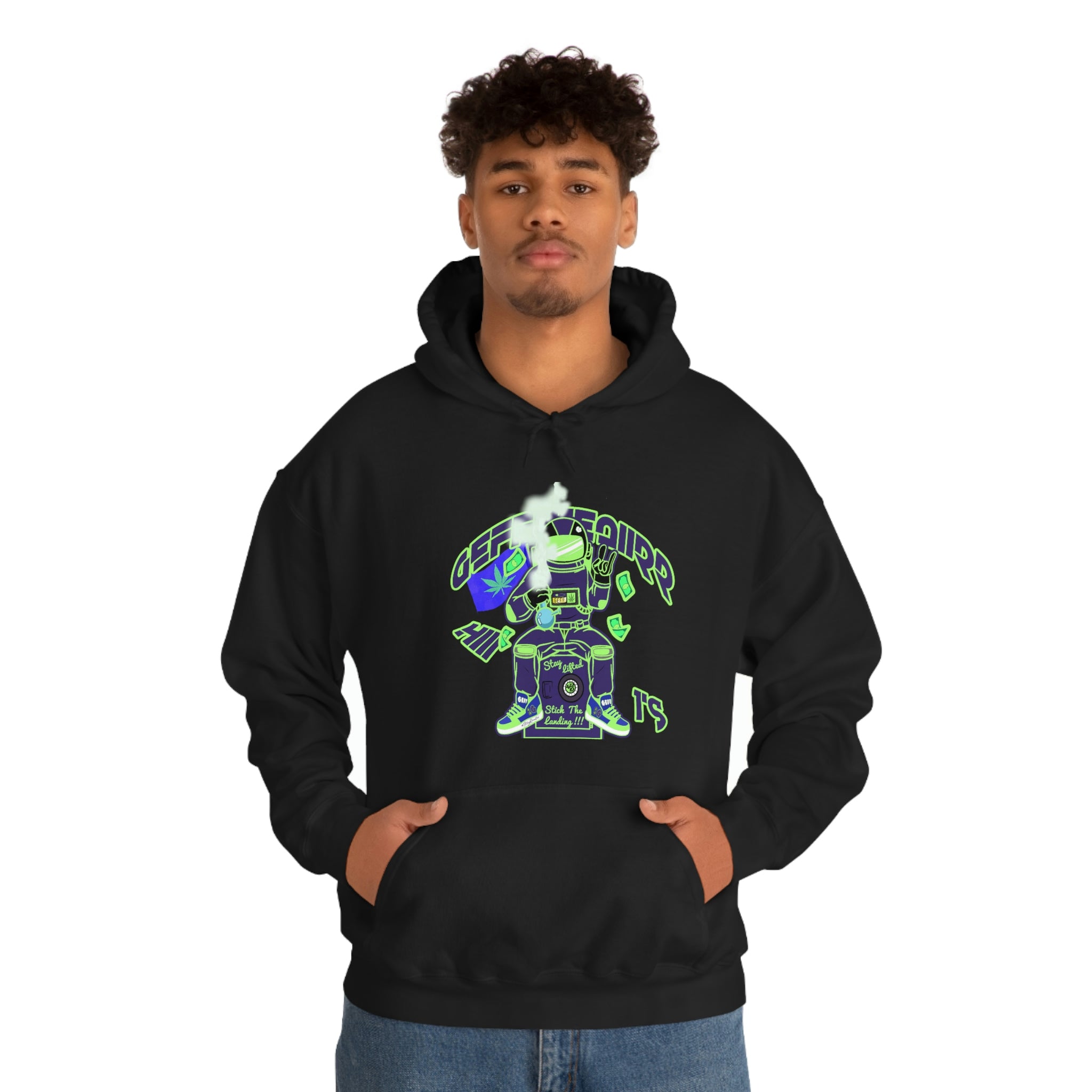 AstroGeff "GeffWeaiiirr Hii 1's" 4/20 Hoodie