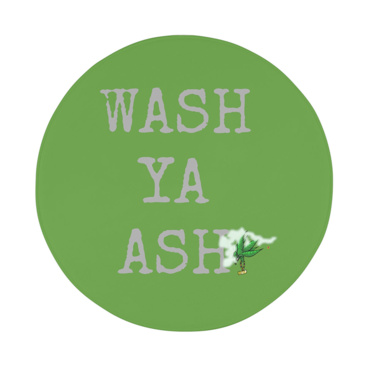 Geff's "Wash Ya Ash" Bath Mat